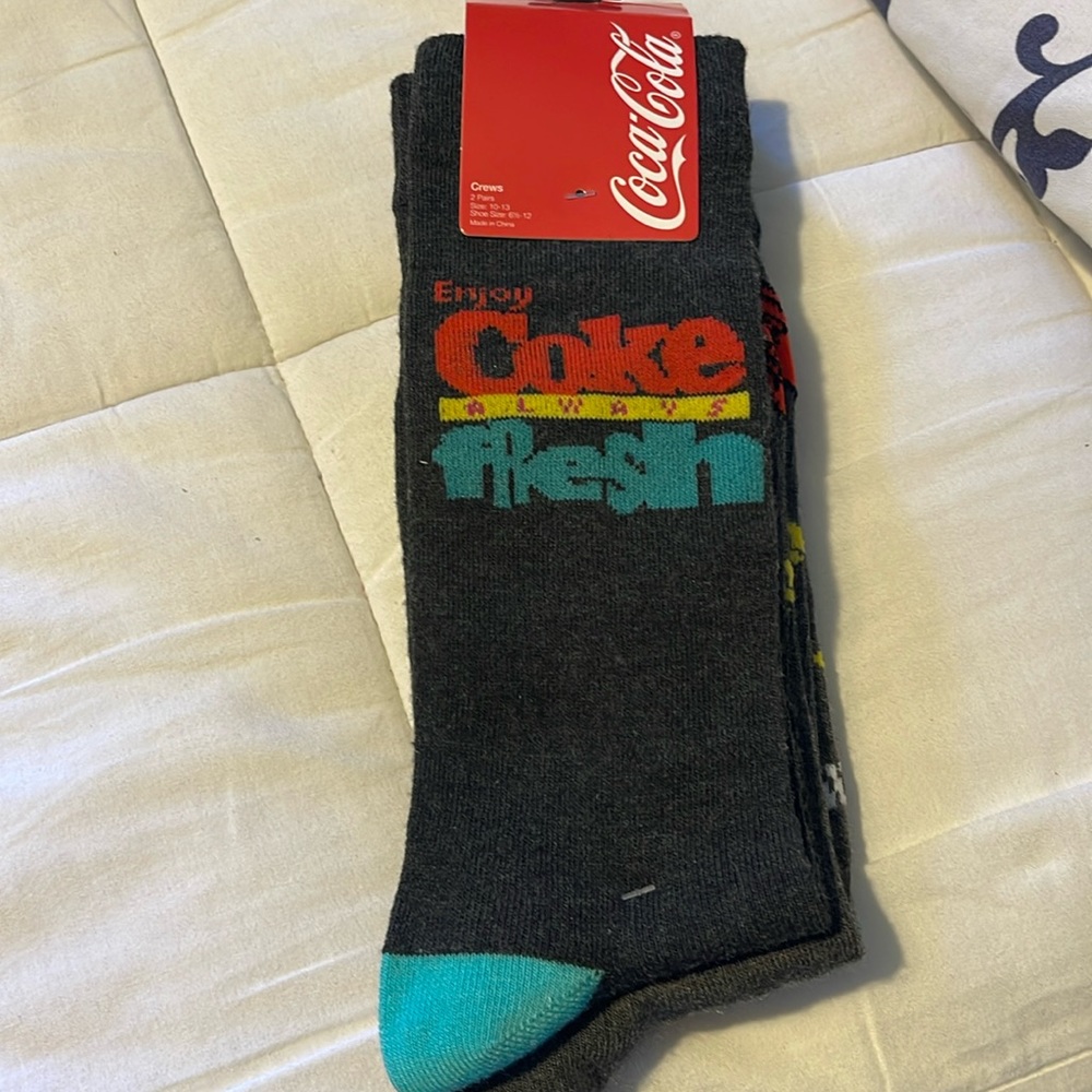 Coca Cola socks